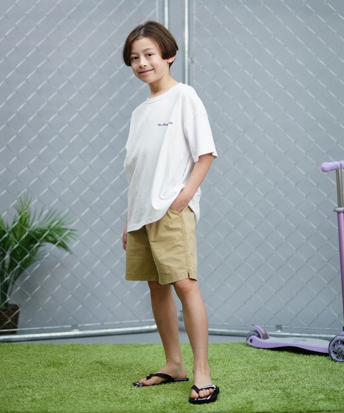 Quiksilver(クイックシルバー)の「QUIKSILVER/クイックシルバー THE MW BOX ST ムラサキスポーツ限定 Tシャツ 親子コーデ KST241640M(Tシャツ/カットソー・キッズ・ベージュ/ブラック/ホワイト・150cm/140cm/160cm/130cm)」の16枚目の写真
