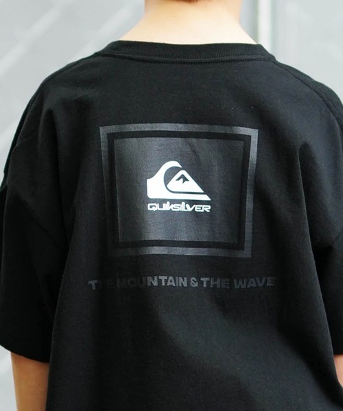 Quiksilver(クイックシルバー)の「QUIKSILVER/クイックシルバー THE MW BOX ST ムラサキスポーツ限定 Tシャツ 親子コーデ KST241640M(Tシャツ/カットソー・キッズ・ベージュ/ブラック/ホワイト・150cm/140cm/160cm/130cm)」の18枚目の写真