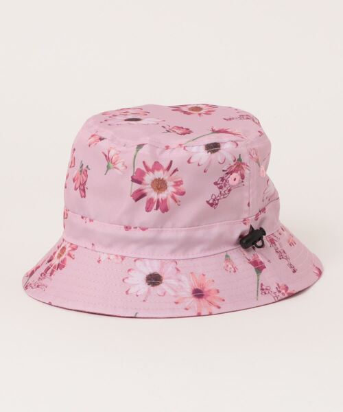 HAKKA BABY（ハッカベビー）の「[ベビー]オリジナルプリントリバーシブルハット（ハット・キッズ・カーキ/ピンク・S）」の2枚目の写真