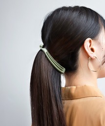 バナナクリップ ヘアアクセ ヘアクリップシンプル」に該当する