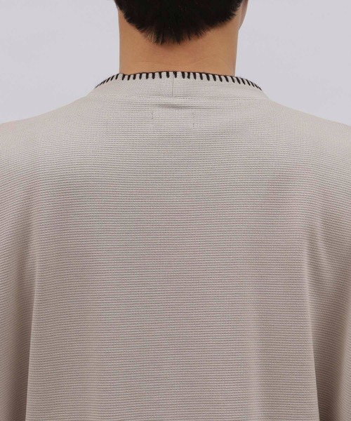 LAKOLE(ラコレ)の「ミニワッフルステッチカーディガン / 107471(カーディガン/ボレロ・メンズ・グリーン/ブラック/アイボリー/イエロー・LARGE/MEDIUM)」の14枚目の写真