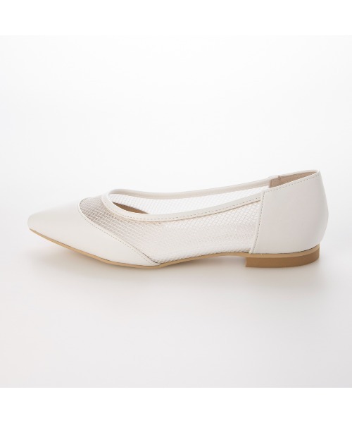 carino(カリーノ)の「【レイン対応】メッシュポインテッドトゥパンプス(パンプス・レディース・ブラック/ホワイト/シルバー・23.5cm/23cm/24.5cm/24cm/22.5cm)」の15枚目の写真