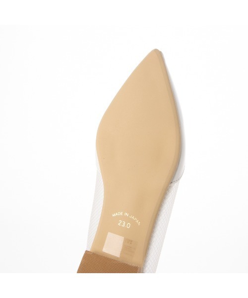 carino(カリーノ)の「【レイン対応】メッシュポインテッドトゥパンプス(パンプス・レディース・ブラック/ホワイト/シルバー・23.5cm/23cm/24.5cm/24cm/22.5cm)」の18枚目の写真