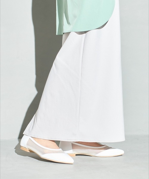 carino(カリーノ)の「【レイン対応】メッシュポインテッドトゥパンプス(パンプス・レディース・ブラック/ホワイト/シルバー・23.5cm/23cm/24.5cm/24cm/22.5cm)」の21枚目の写真