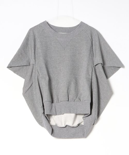 ROBES&CONFECTIONS（ローブスコンフェクションズ）の「Robes & Confections/ローブス&コンフェクションズ/360°Stretch Jersey Constructive Pullover KRC-T01-012F（スウェット・レディース・グレー/ブラック/ホワイト・1）」の3枚目の写真