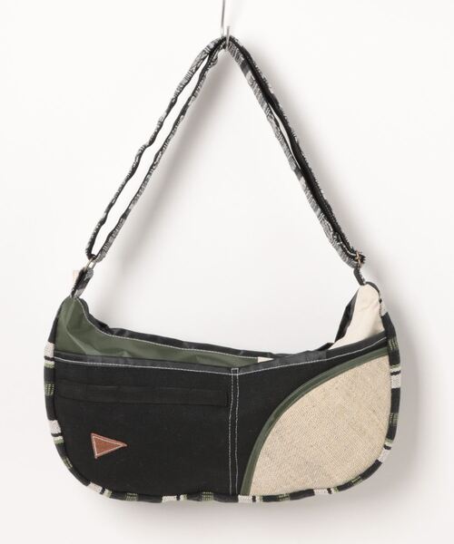 チャイハネ(チャイハネ)の「【チャイハネ】パチルショルダーバッグ(ショルダーバッグ・レディース・オレンジ/グリーン/ブラック・FREE)」の2枚目の写真