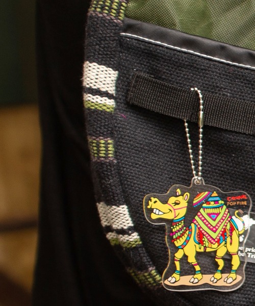 チャイハネ(チャイハネ)の「【チャイハネ】パチルショルダーバッグ(ショルダーバッグ・レディース・オレンジ/グリーン/ブラック・FREE)」の12枚目の写真