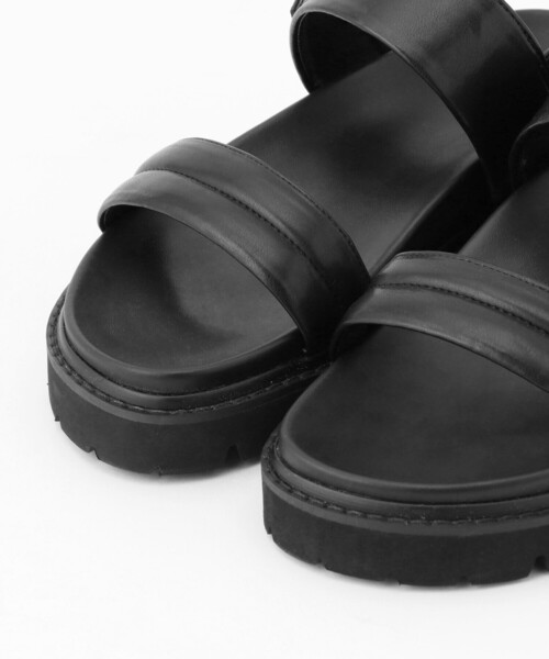 COMME CA ISM(コムサイズム)の「スポーツサンダル(サンダル・レディース・オフホワイト/ブラック・23.5cm/24.5cm)」の9枚目の写真