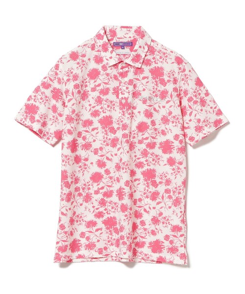 BEAMS GOLF ミモザ プリントストレッチ レギュラーシャツ BEAMS GOLF ミモザ プリントストレッチ レギュラーシャツ BEAMS GOLF