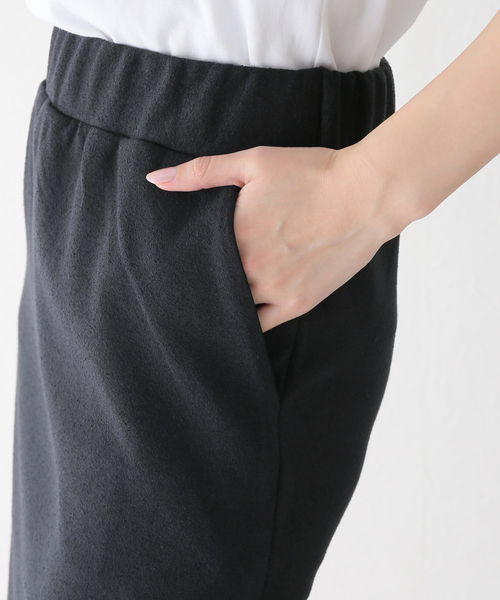 La TOTALITE（ラトータリテ）の「【Munich/ミューニック】double face boucle skirt（スカート・レディース・ブラック/ホワイト・FREE）」の14枚目の写真