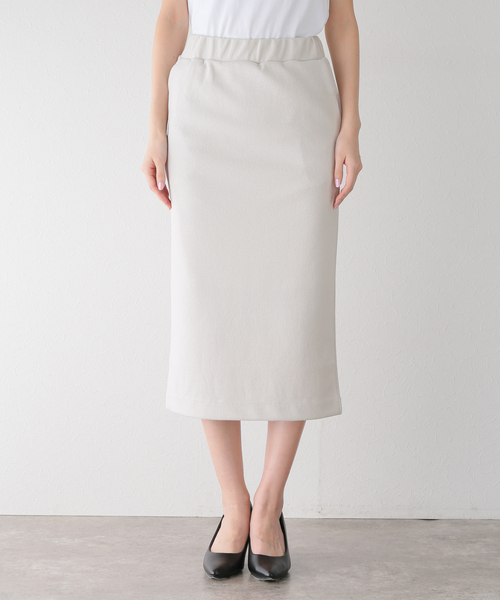 La TOTALITE（ラトータリテ）の「【Munich/ミューニック】double face boucle skirt（スカート・レディース・ブラック/ホワイト・FREE）」の21枚目の写真