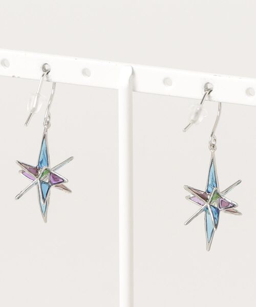 Zoule(ゾーラ)の「Zoule ゾーラ:MOROCCAN モロッカシリーズ star moroccan ピアス(ピアス(両耳用)・レディース・シルバー/ゴールド・FREE)」の4枚目の写真