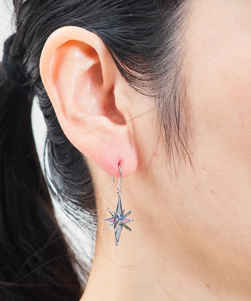 Zoule(ゾーラ)の「Zoule ゾーラ:MOROCCAN モロッカシリーズ star moroccan ピアス(ピアス(両耳用)・レディース・シルバー/ゴールド・FREE)」の8枚目の写真