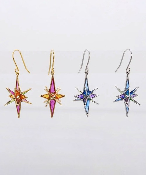 Zoule(ゾーラ)の「Zoule ゾーラ:MOROCCAN モロッカシリーズ star moroccan ピアス(ピアス(両耳用)・レディース・シルバー/ゴールド・FREE)」の3枚目の写真
