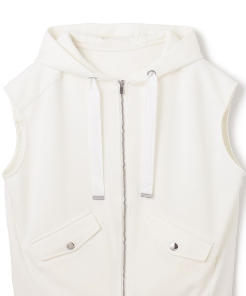 セール】フードノースリーブ トップ（その他トップス）｜GRACE