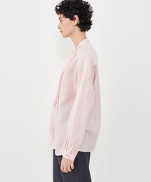 GALERIE VIE リネンポプリン カットオフブザムシャツ　2024SS kn2003-02_1.jpg