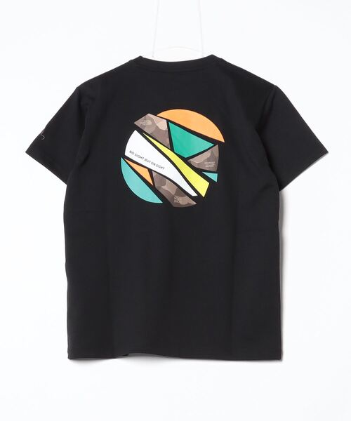THE NORTH FACE（ザノースフェイス）の「ザ ノース フェイス THE NORTH FACE S/S TNF Monkey Magic Tee_ショートスリーブTNFモンキーマジックティー（Tシャツ/カットソー・レディース・ブラック/ホワイト/エメラルド・L/M/XL/S）」の4枚目の写真