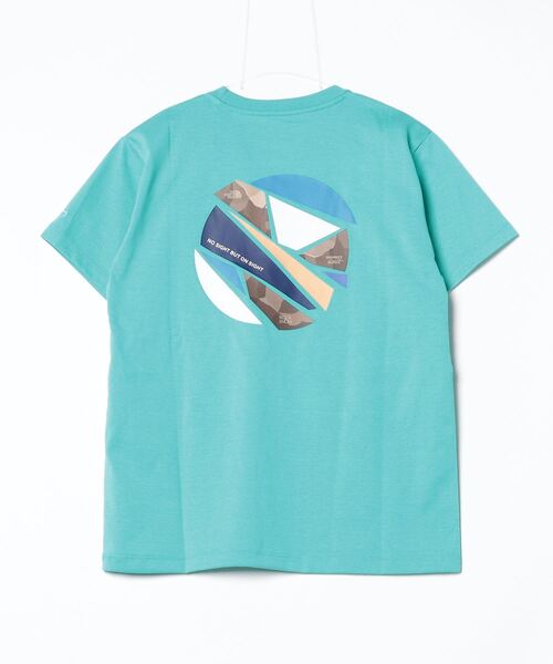 THE NORTH FACE（ザノースフェイス）の「ザ ノース フェイス THE NORTH FACE S/S TNF Monkey Magic Tee_ショートスリーブTNFモンキーマジックティー（Tシャツ/カットソー・レディース・ブラック/ホワイト/エメラルド・L/M/XL/S）」の6枚目の写真