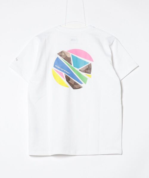 THE NORTH FACE（ザノースフェイス）の「ザ ノース フェイス THE NORTH FACE S/S TNF Monkey Magic Tee_ショートスリーブTNFモンキーマジックティー（Tシャツ/カットソー・レディース・ブラック/ホワイト/エメラルド・L/M/XL/S）」の7枚目の写真
