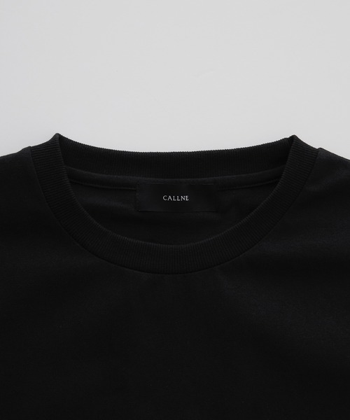 CALLNE（カルネ）の「【CALLNE】Cotton Basic Sleeveless Tee/コットン ベーシック ノースリーブT （抗菌＆防臭）（Tシャツ/カットソー・メンズ・ホワイト/ブラック・M/L）」の20枚目の写真