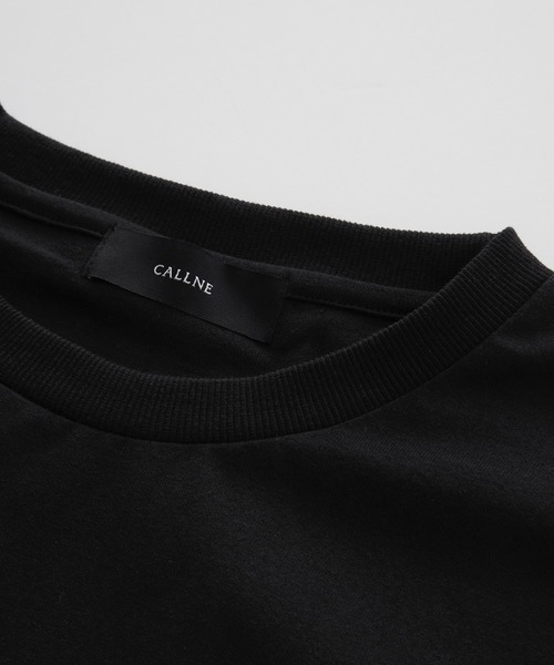 CALLNE（カルネ）の「【CALLNE】Cotton Basic Sleeveless Tee/コットン ベーシック ノースリーブT （抗菌＆防臭）（Tシャツ/カットソー・メンズ・ホワイト/ブラック・M/L）」の21枚目の写真