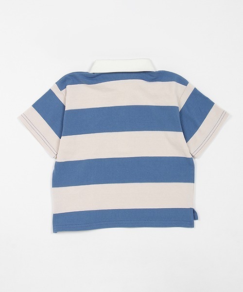 セール】【リンク】太ボーダーラガーシャツ(キッズ)（Tシャツ