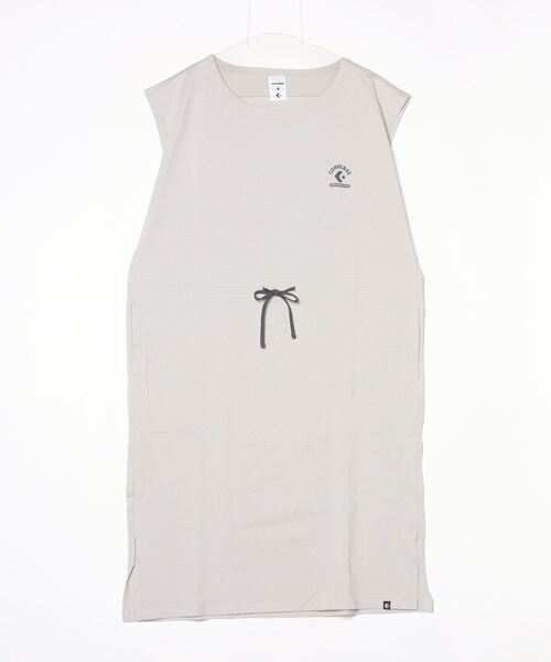 CONVERSE(コンバース)の「コンバース WAIST STRP TEE_(その他トップス・レディース・ライトグレー/ライトグリーン・M/L/S)」の1枚目の写真