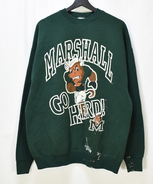 ヴィンテージ古着】90's～ MARSHALL UNIVERSITY THUNDERING HERD