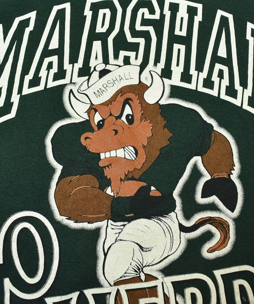 ヴィンテージ古着】90's～ MARSHALL UNIVERSITY THUNDERING HERD