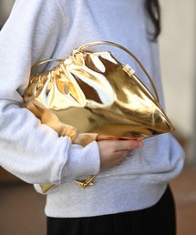 Marient | Shiny Drawstring Bag(ショルダーバッグ)
