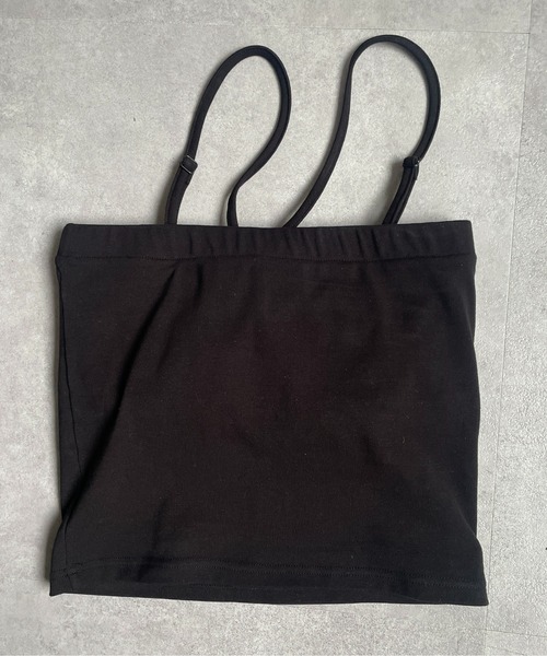 Thevon（ゼボン）の「ホルターネックカップ付きキャミ（キャミソール・レディース・ブラック/オフホワイト/ベージュ/グリーン・FREE）」の20枚目の写真