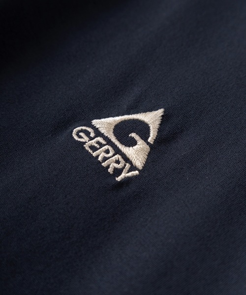 GERRY(ジェリー)の「【GERRY/ジェリー】ワンポイントロゴ刺繍&バックプリント 裾ナイロン切替デザイン スピンドルコード付き クルーネック半袖Tシャツ/ ワイドシルエット/ オーバーサイズ/吸水速乾/UVカット/水陸両用(Tシャツ/カットソー・メンズ・ブラック/カーキ/アイボリー/ネイビー・M/L/XL)」の9枚目の写真
