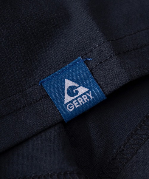 GERRY(ジェリー)の「【GERRY/ジェリー】ワンポイントロゴ刺繍&バックプリント 裾ナイロン切替デザイン スピンドルコード付き クルーネック半袖Tシャツ/ ワイドシルエット/ オーバーサイズ/吸水速乾/UVカット/水陸両用(Tシャツ/カットソー・メンズ・ブラック/カーキ/アイボリー/ネイビー・M/L/XL)」の13枚目の写真