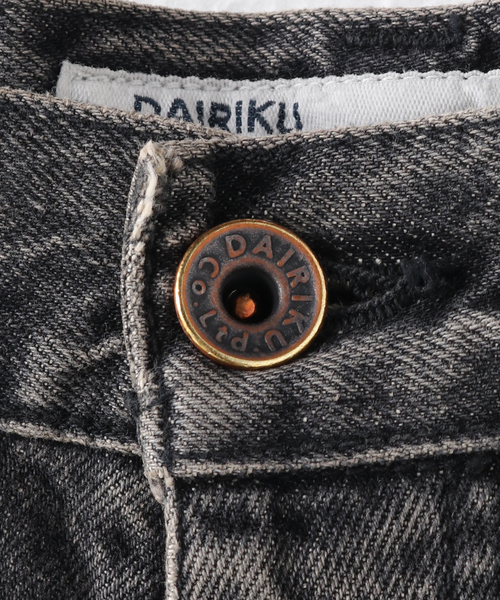 DAIRIKU(ダイリク)の「【DAIRIKU / ダイリク】Flare Denim Pants(デニムパンツ・メンズ・ブラック/ブルー・SMALL/MEDIUM/LARGE)」の13枚目の写真