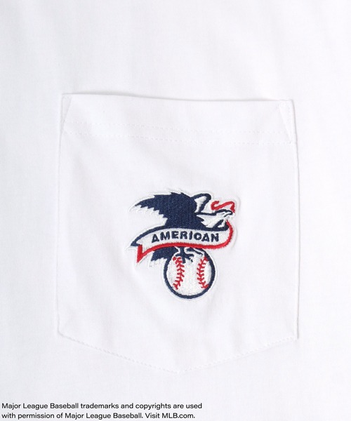 MLB(メジャーリーグベースボール)の「MLB/メジャーリーグベースボール チームロゴ ワンポイント ワッペン刺繍 バックプリント クルーネック半袖Tシャツ レディース メンズ(Tシャツ/カットソー・メンズ・グリーン/ネイビー/ホワイト/アッシュグレー/ブラック/グリーン系その他/ブラック系その他/ホワイト系その他/ホワイト系その他2/ホワイト系その他3・LL/M/L)」の15枚目の写真