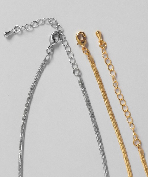 minia（ミニア）の「リボンネックレス（ネックレス・レディース・シルバー/ゴールド・FREE）」の8枚目の写真