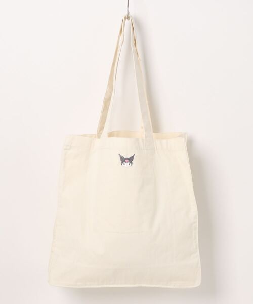 nemne store(ネンネストア)の「【nemne store × My Melody & Kuromiコラボアイテム 】ハートモチーフキャンバストートバッグ(トートバッグ・レディース・ブラック/アイボリー系2/アイボリー系1/ピンク・フリー)」の20枚目の写真
