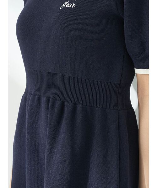 earth music&ecology（アースミュージックアンドエコロジー）の「ワンポイントポロワンピース（ワンピース・レディース・ネイビー/ライトブルー/ホワイト・FREE）」の22枚目の写真