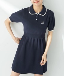 ワンポイントポロワンピース