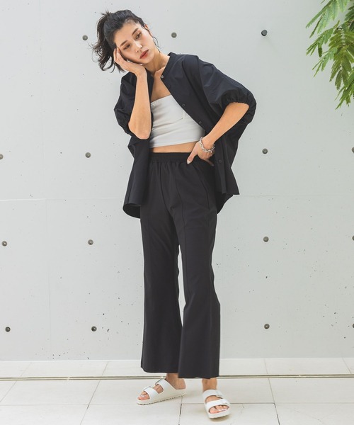 HEREIAM(ヘレイアム)の「【HEREIAM】360°ストレッチ/サークルストレッチベルパンツ(その他パンツ・レディース・ブラック・MEDIUM/SMALL)」の14枚目の写真