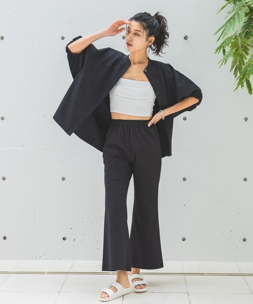 HEREIAM(ヘレイアム)の「【HEREIAM】360°ストレッチ/サークルストレッチベルパンツ(その他パンツ・レディース・ブラック・MEDIUM/SMALL)」の13枚目の写真