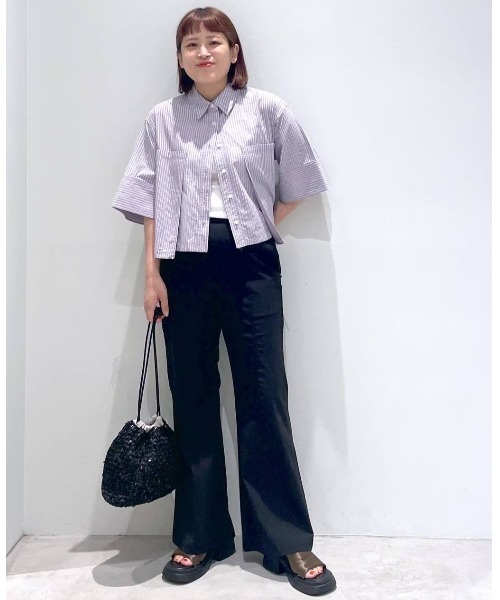 HEREIAM(ヘレイアム)の「【HEREIAM】360°ストレッチ/サークルストレッチベルパンツ(その他パンツ・レディース・ブラック・MEDIUM/SMALL)」の19枚目の写真