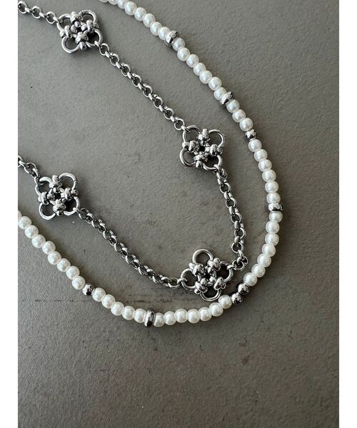 EMODA（エモダ）の「パールチェーンネックレス（ネックレス・レディース・シルバー/ゴールド・FREE）」の11枚目の写真