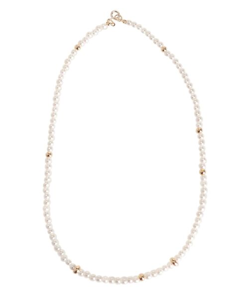 EMODA（エモダ）の「パールチェーンネックレス（ネックレス・レディース・シルバー/ゴールド・FREE）」の5枚目の写真