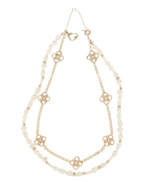 EMODA（エモダ）の「パールチェーンネックレス（ネックレス・レディース・シルバー/ゴールド・FREE）」の8枚目の写真