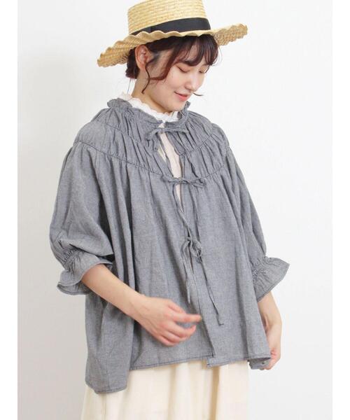 【サマンサMos2セット♡】 リネン ノースリワンピース　フリル襟Tシャツ サマンサMos2セット♡】 リネン ノースリワンピース フリル襟T