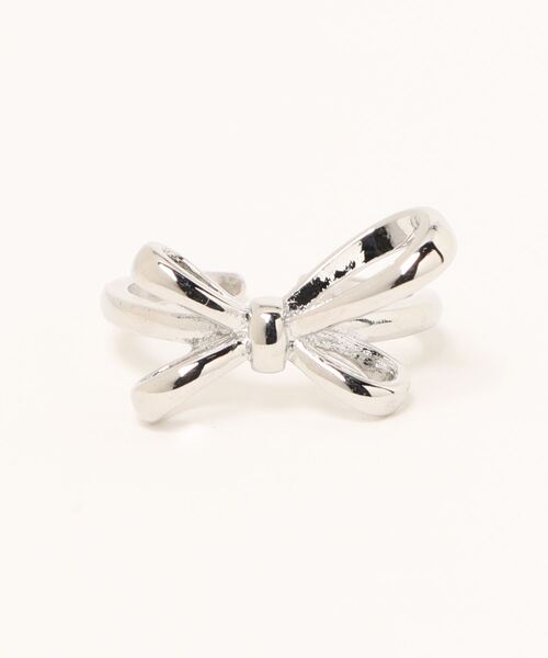 Mayree（メイリー）の「【urge select】リボンモチーフ シンプル メタル リング（リング・レディース・ゴールド/シルバー・FREE）」の5枚目の写真