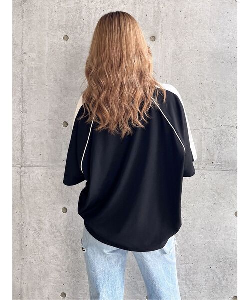 GYDA（ジェイダ）の「noobgydiesGAME BIG Tシャツ（Tシャツ/カットソー・レディース・オフホワイト/ブラック・FREE）」の15枚目の写真