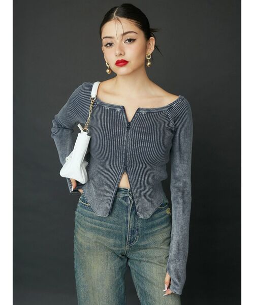 EVRIS（エヴリス）の「チェーンハンドBAG（ハンドバッグ・レディース・ブラック/ブルー/ホワイト・FREE）」の17枚目の写真