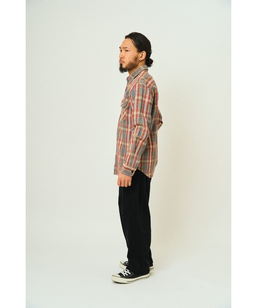 BIG MIKE ビックマイク / 25秋冬新作 長袖 チェック ヘビーフランネル